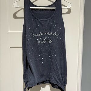 Maurices Summer Vibes tank top size large